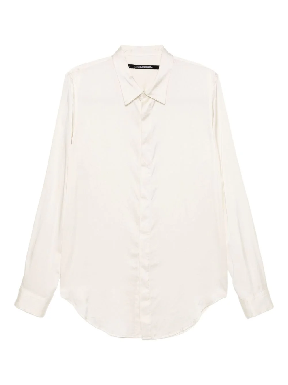 curve-hem shirt - 1