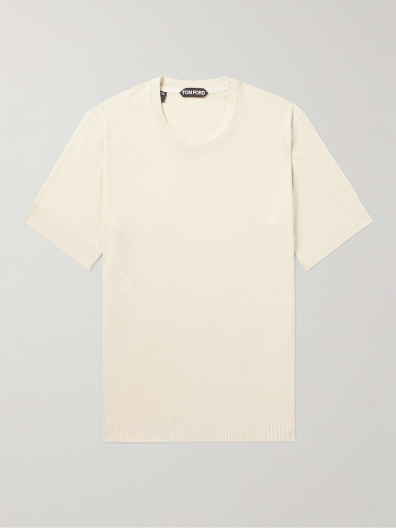 Lyocell and Cotton-Blend T-Shirt 1