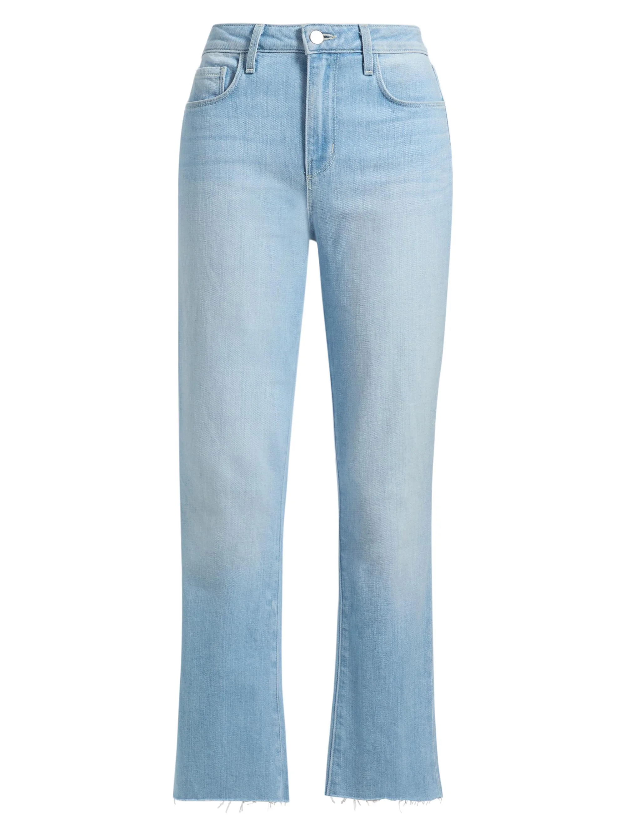Women's Kendra High-Rise Flare Crop Jeans - Bayridge - 1