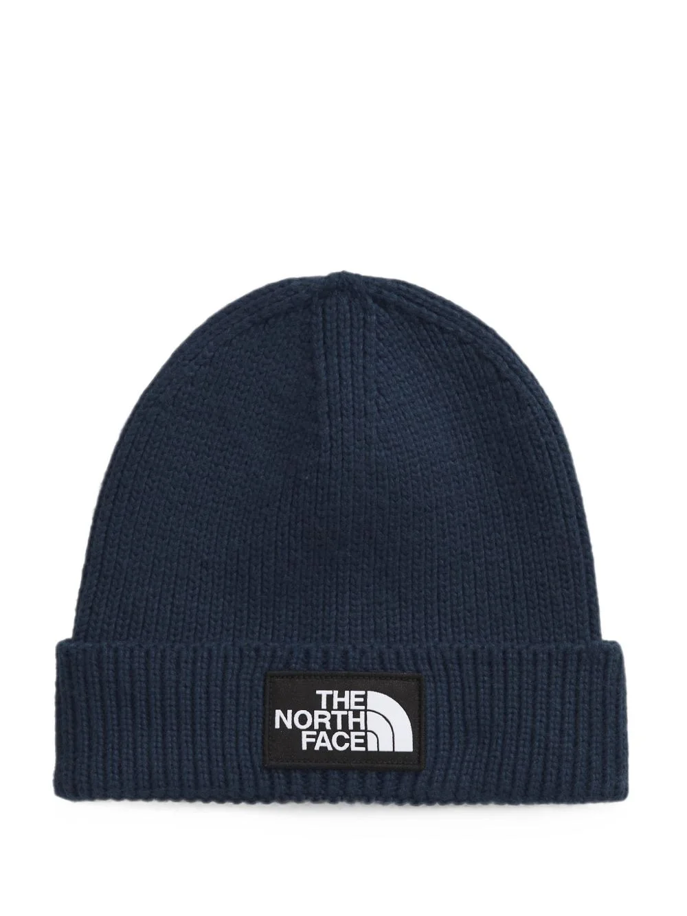 logo-patch beanie hat - 1