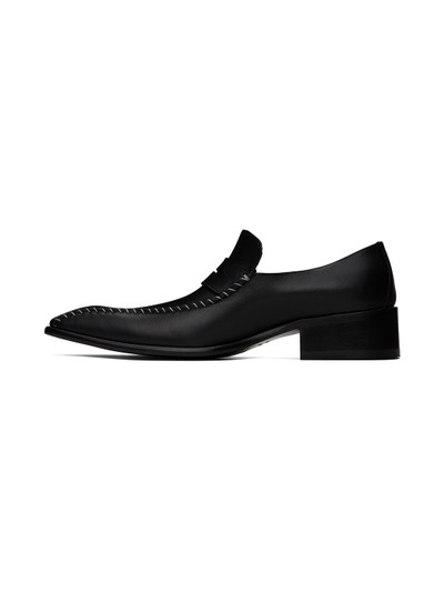 Martine Rose Black Snout Stitch Loafers outlook