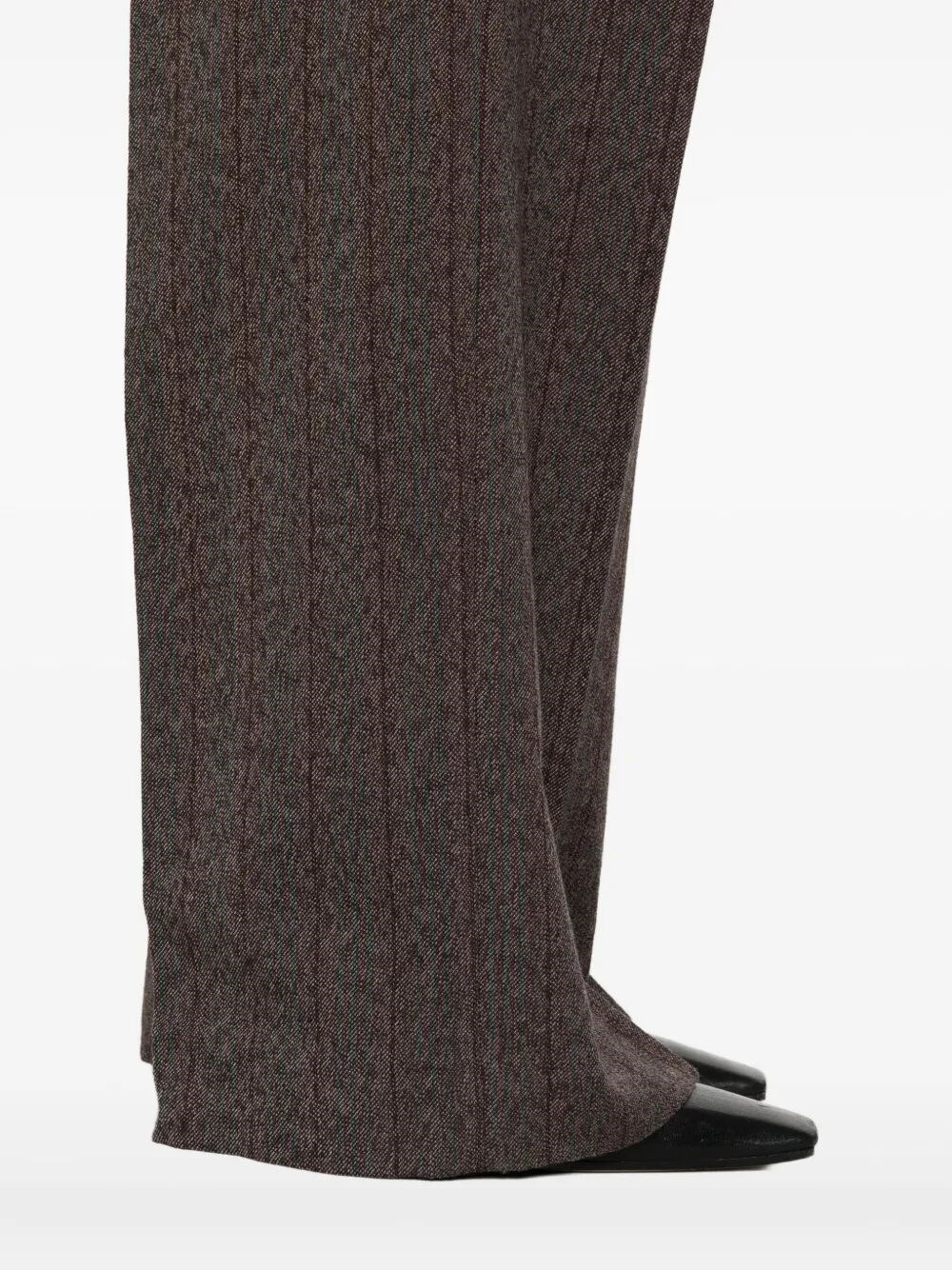`Journey` Pinstripe Wide Leg Pants - 5