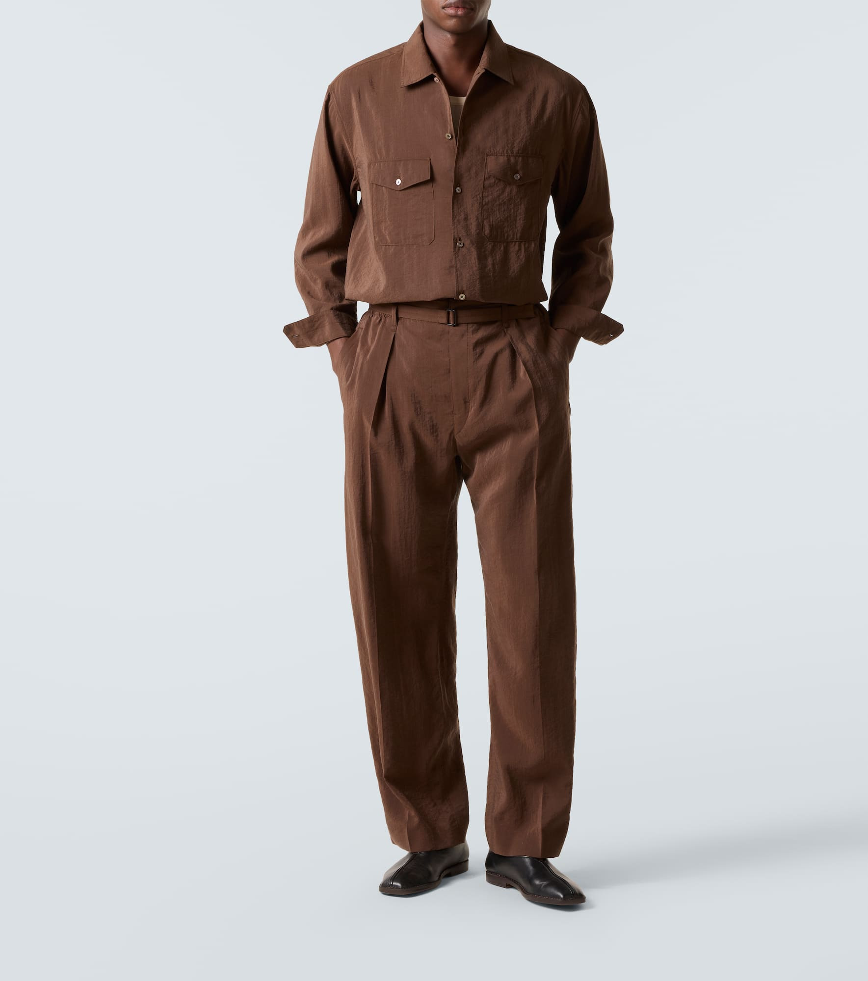 Silk-blend shirt - 2