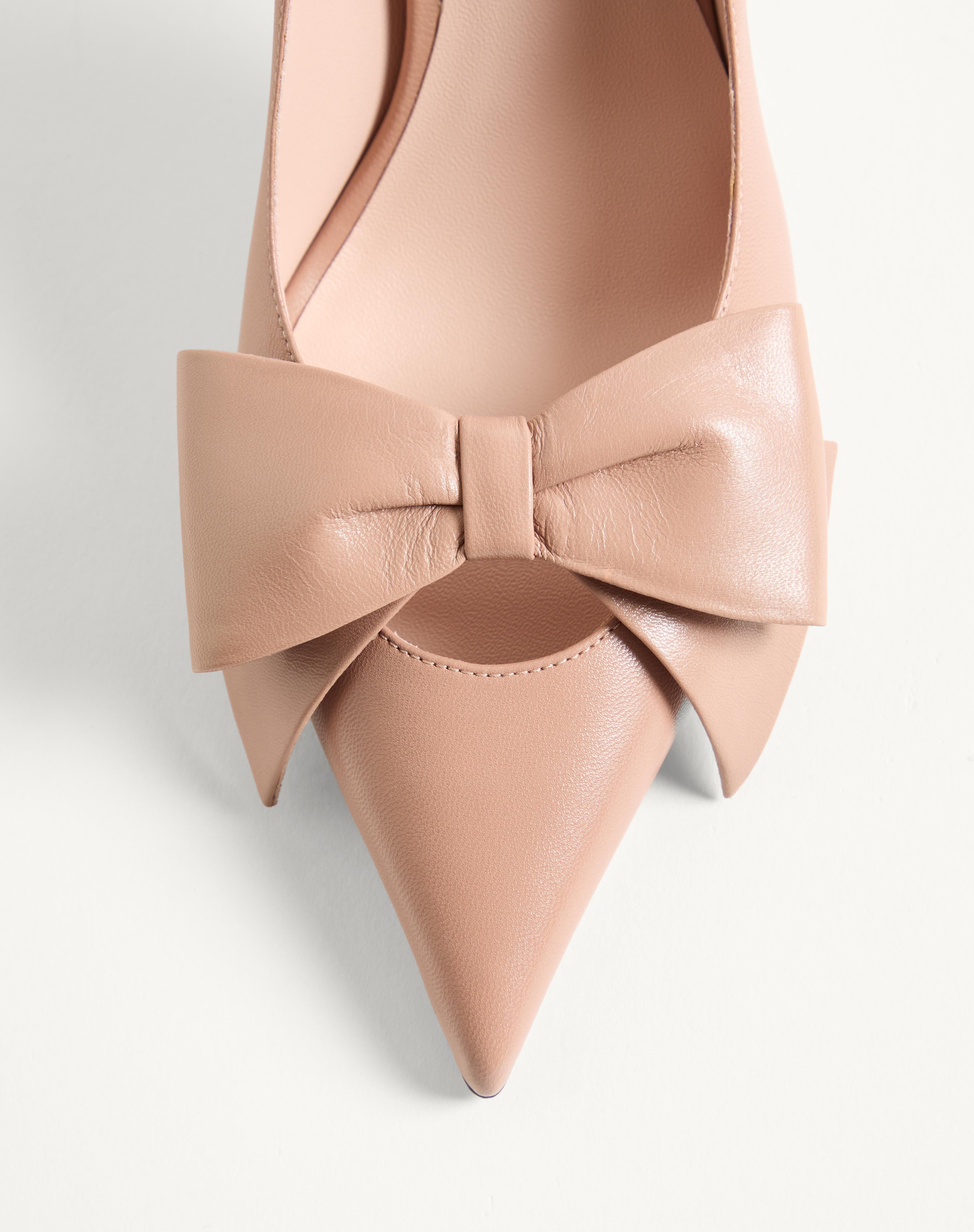 BOWOW PUMPS IN KIDSKIN 100MM - 6