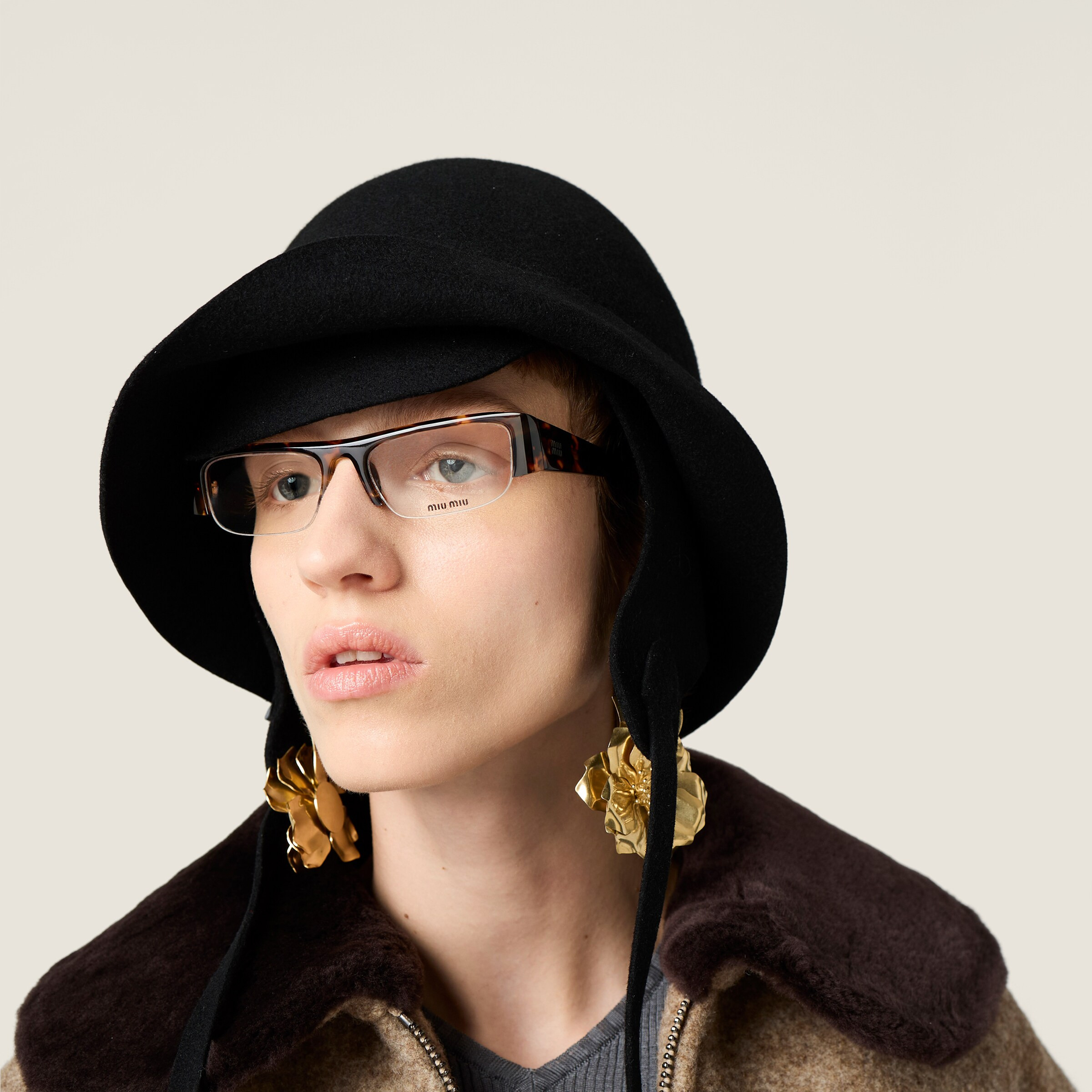 Shetland wool blouson jacket - 6