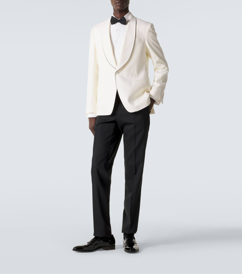 LARDINI Wool tuxedo pants outlook