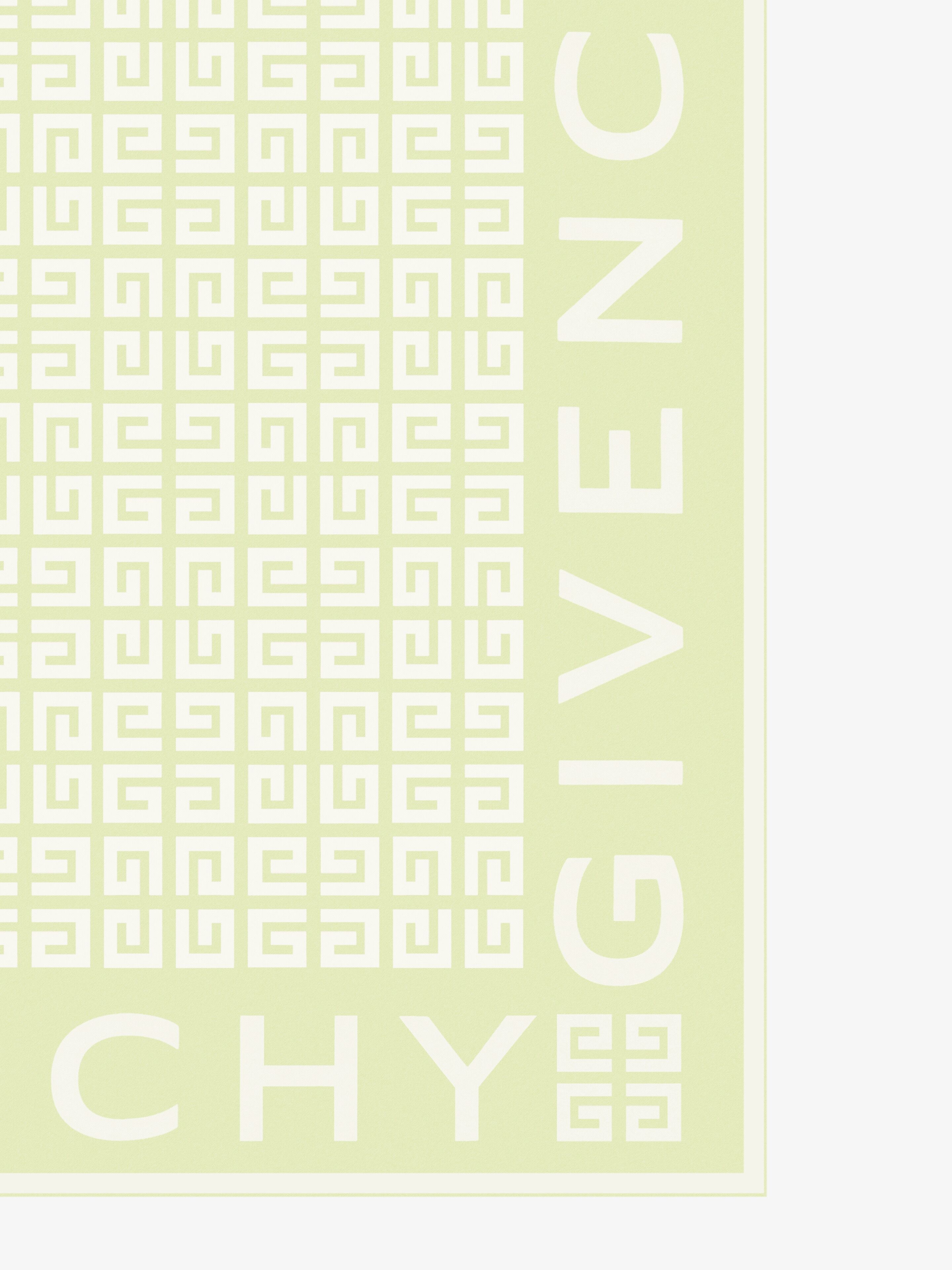 GIVENCHY 4G SQUARE IN SILK - 3