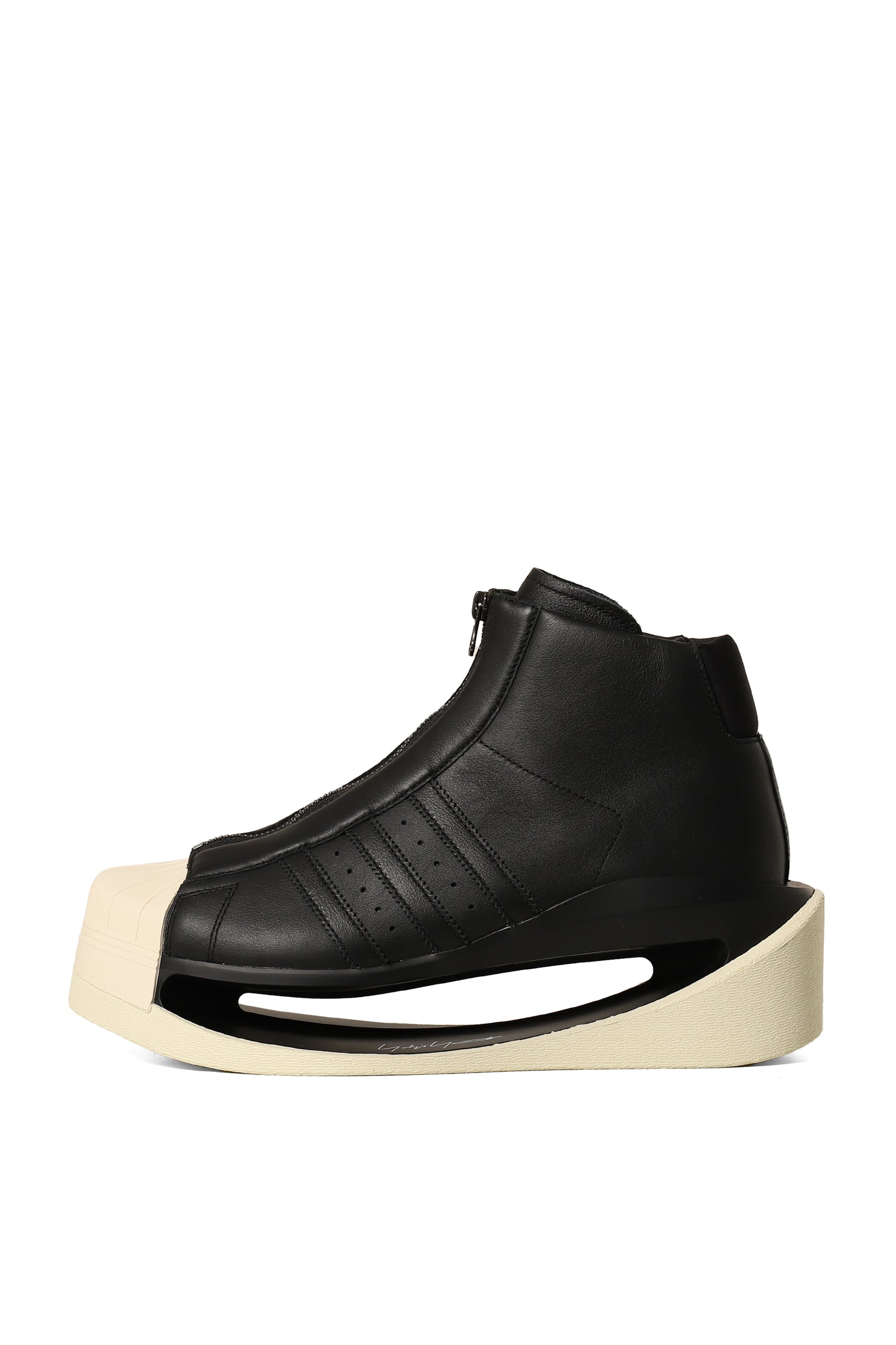 Y-3 GENDO PRO MODEL / BLK BLK CREWHT - 1
