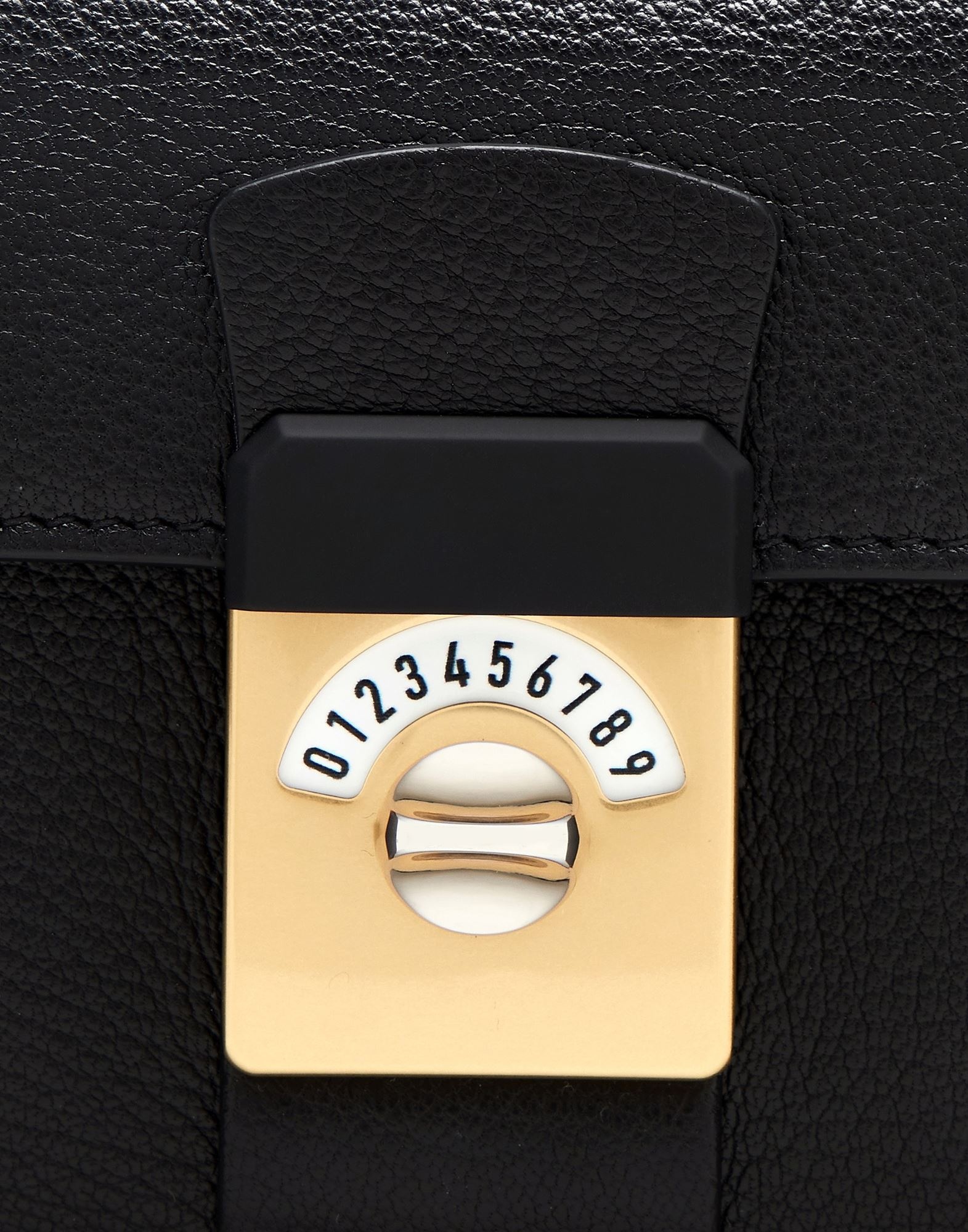 New Lock mini double flap clutch bag - 4