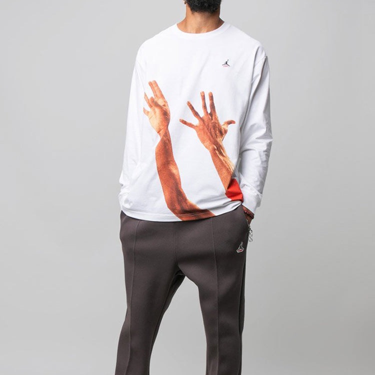 Air Jordan x Union LA Long Sleeves T-Shirt Asia Sizing 'White' CV1299-100 - 3