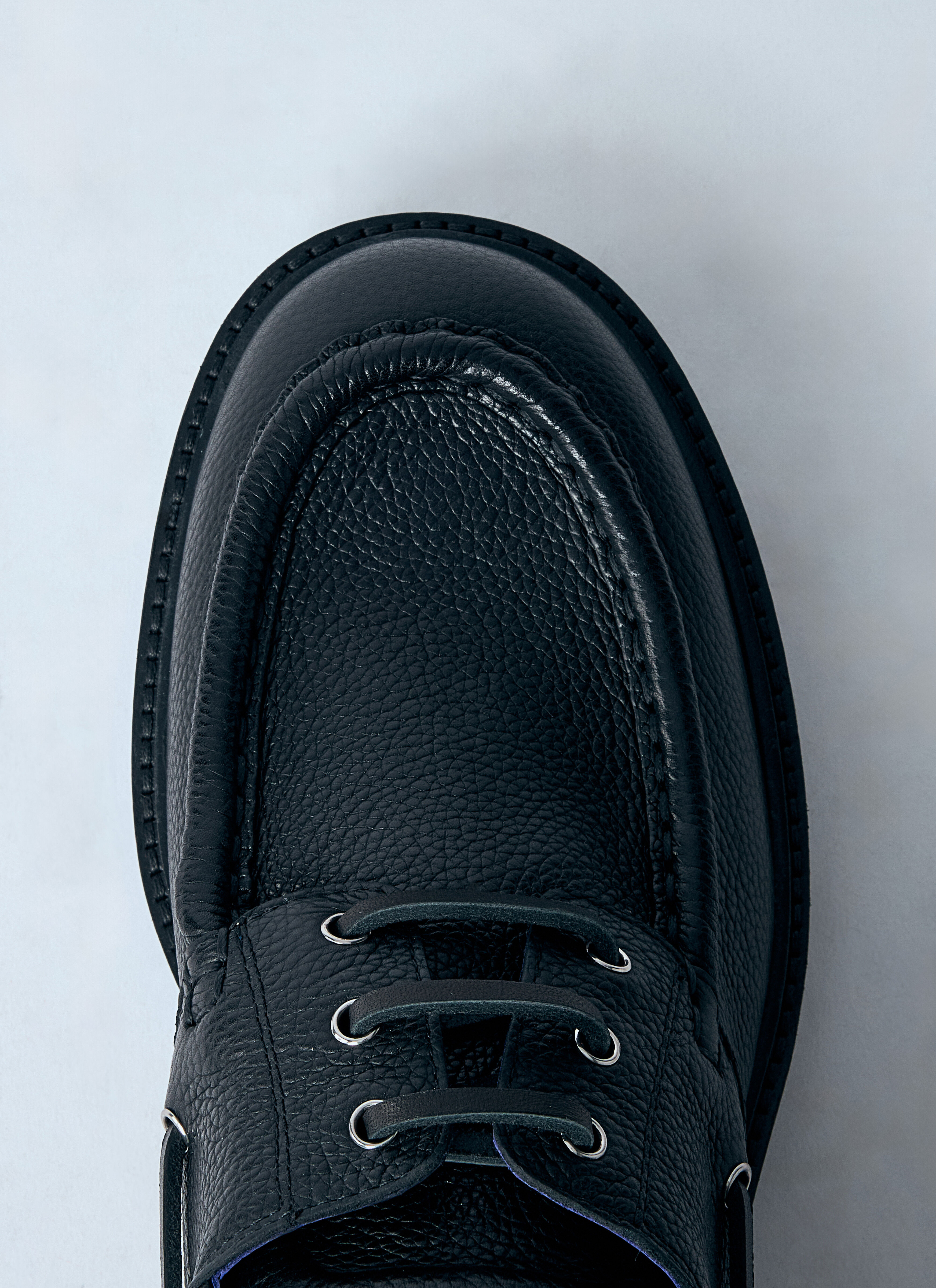Leather Raft Boat Shoes - 6