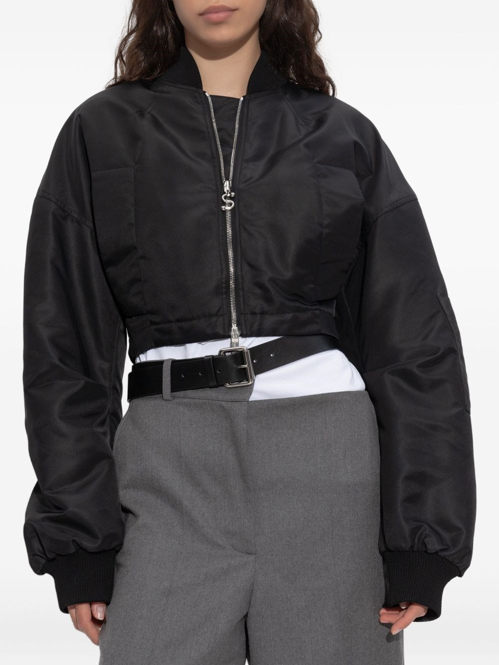 Nylon bomber jacket - 5