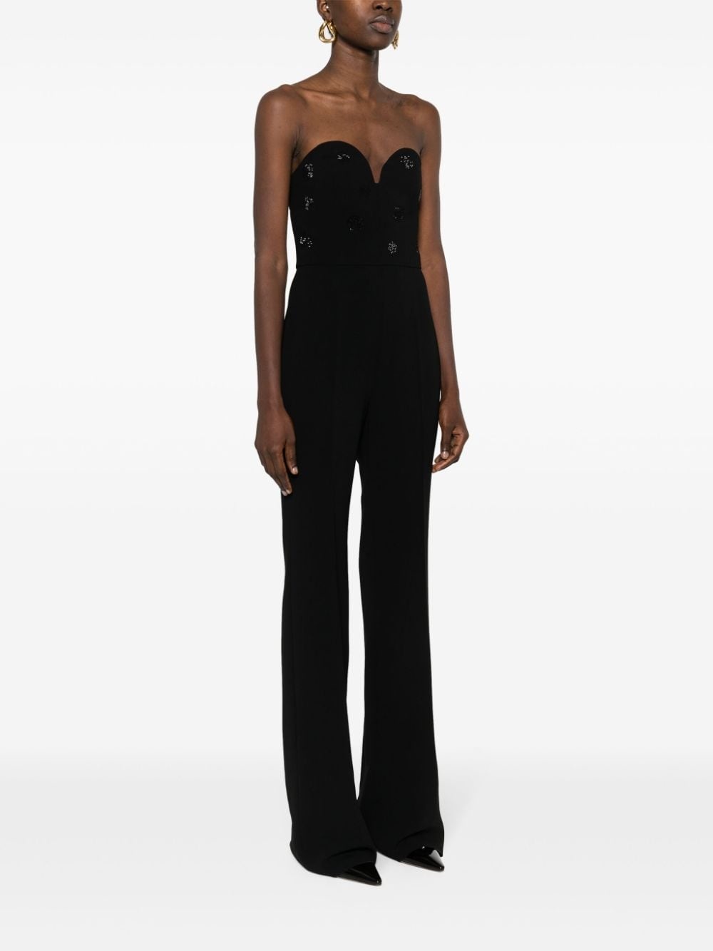 Zeda flared-leg jumpsuit - 3