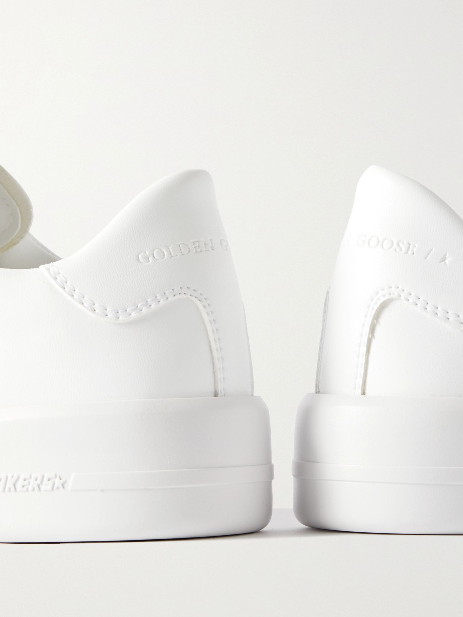Purestar faux leather sneakers White - 4