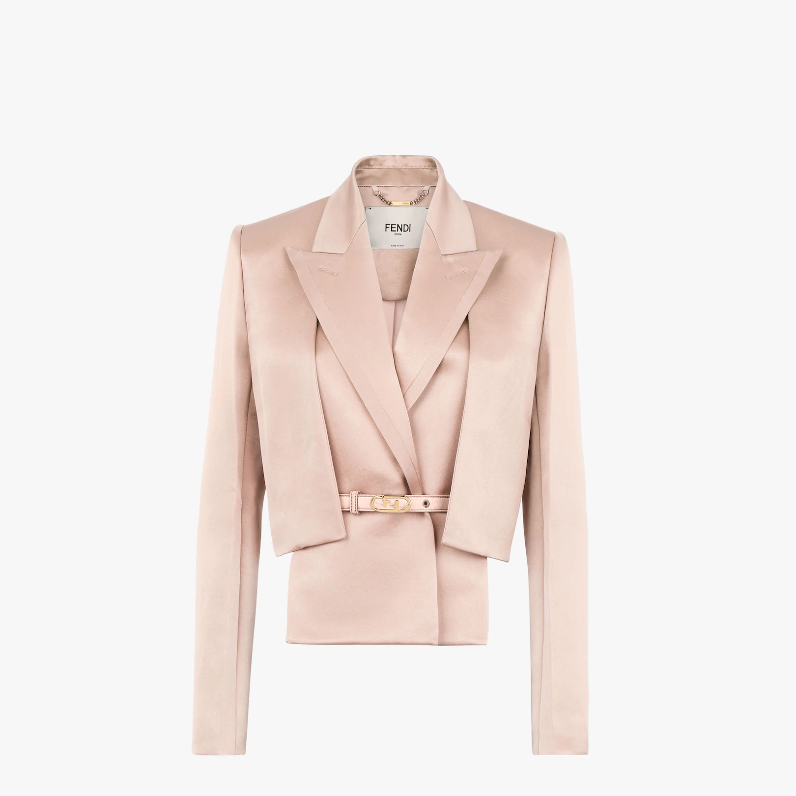 Pink silk jacket - 1