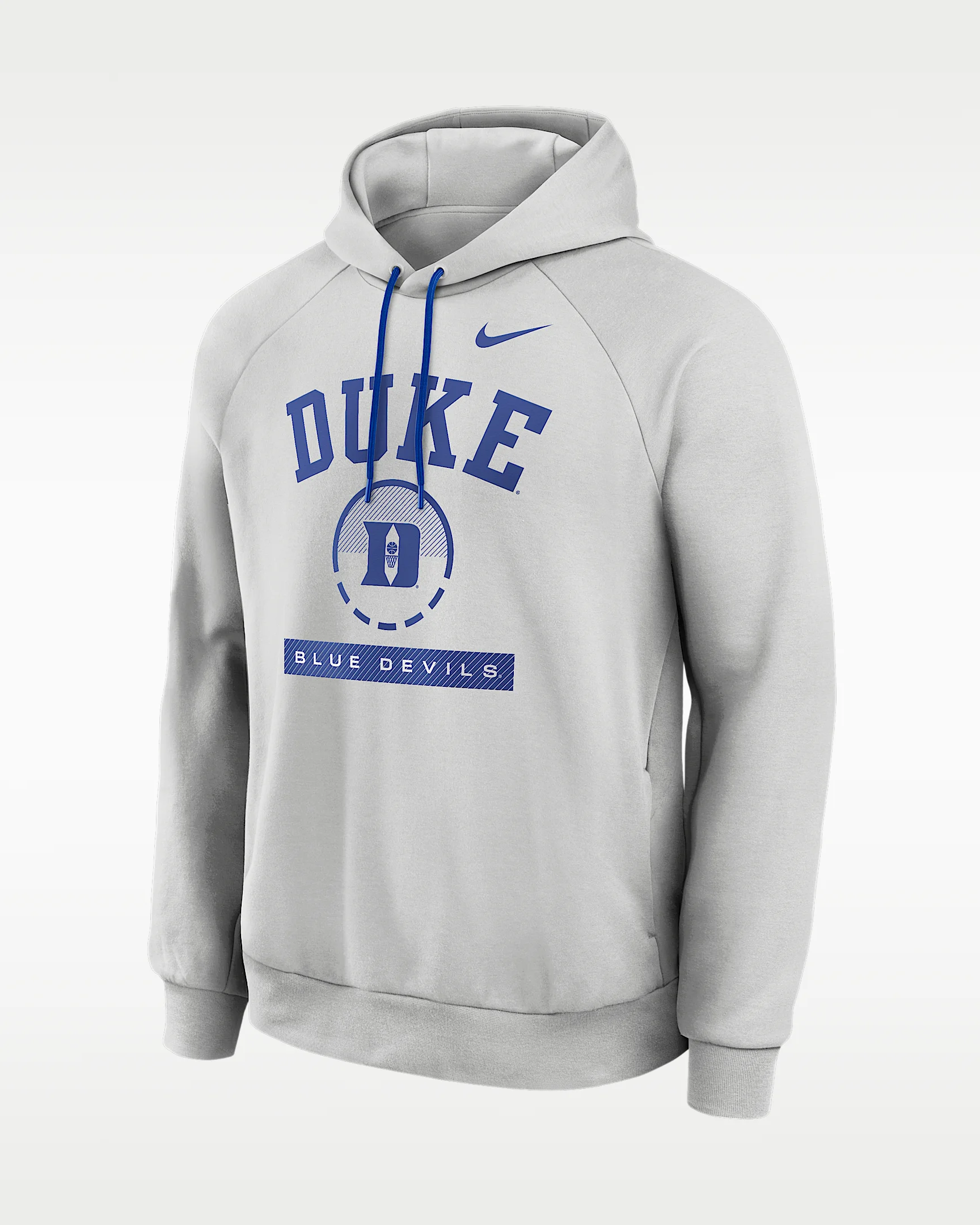 Duke Courtside Men's Nike Dri-FIT College Pullover Hoodie - 1