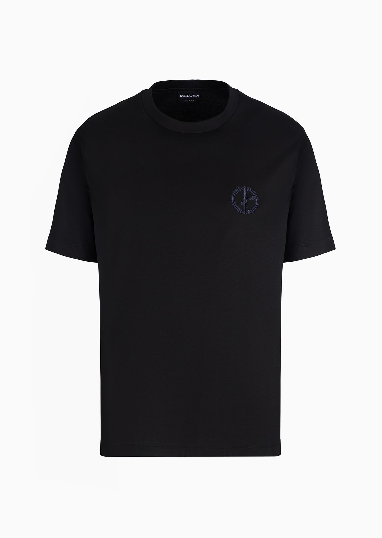 Cotton interlock crew-neck T-shirt - 1