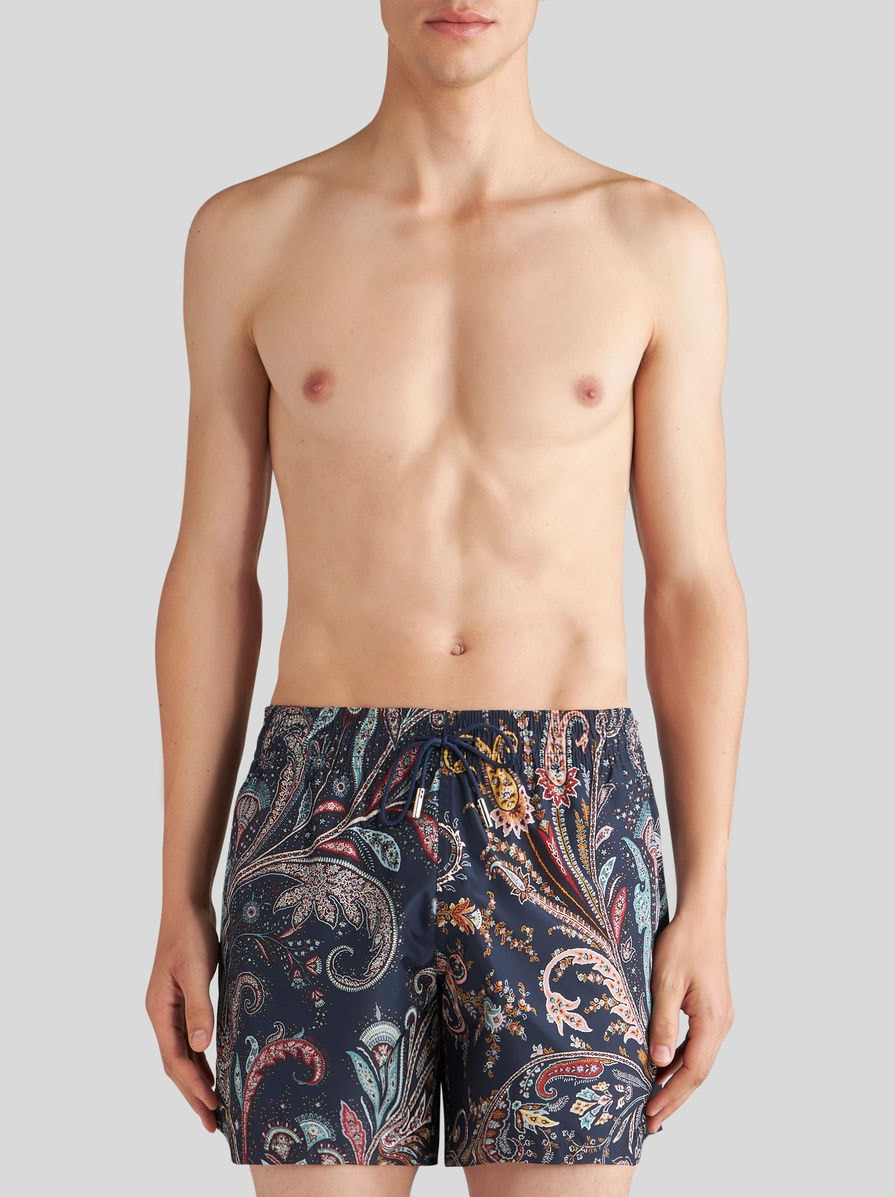 PAISLEY SWIM SHORTS - 2