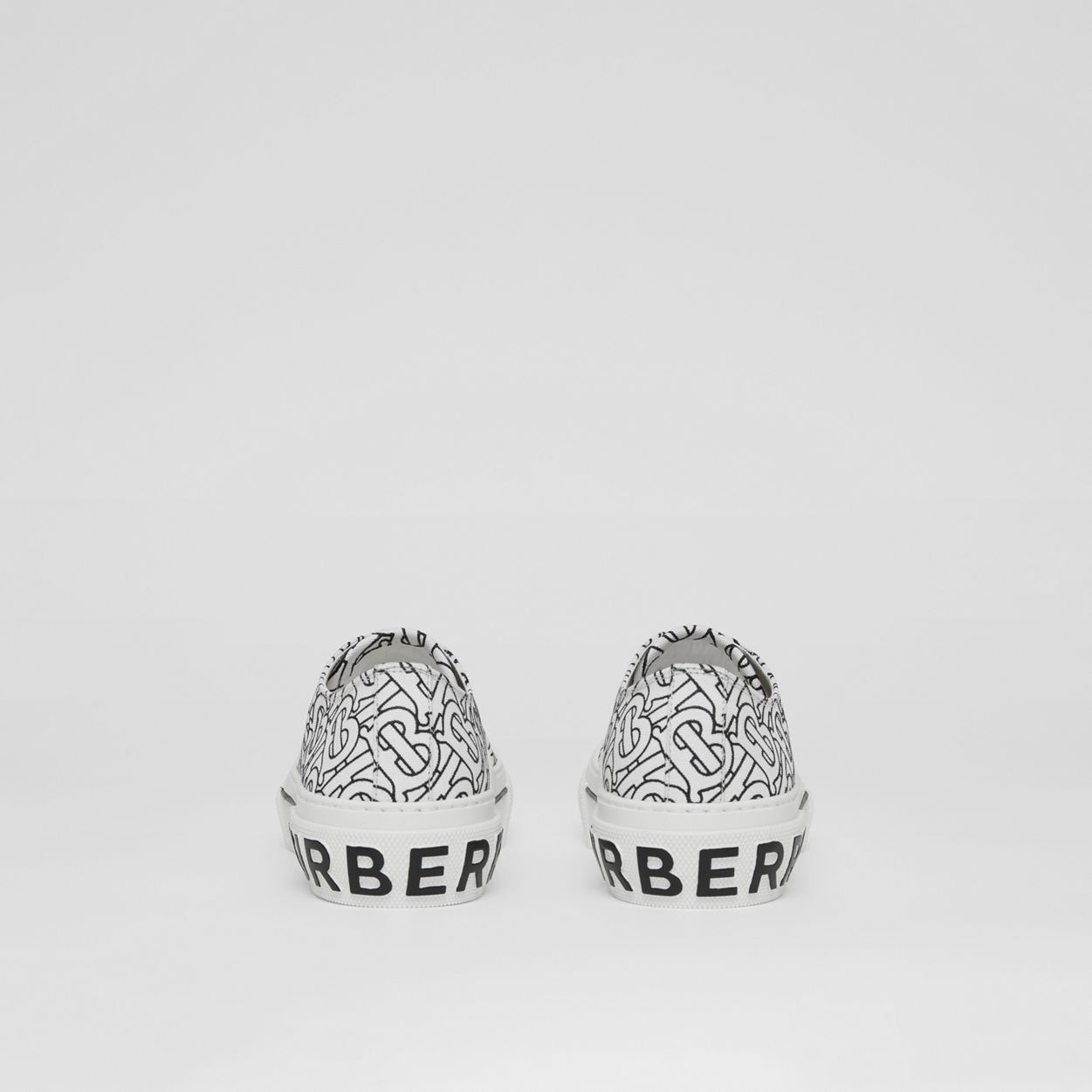 Monogram Print Cotton Sneakers – Online Exclusive - 5