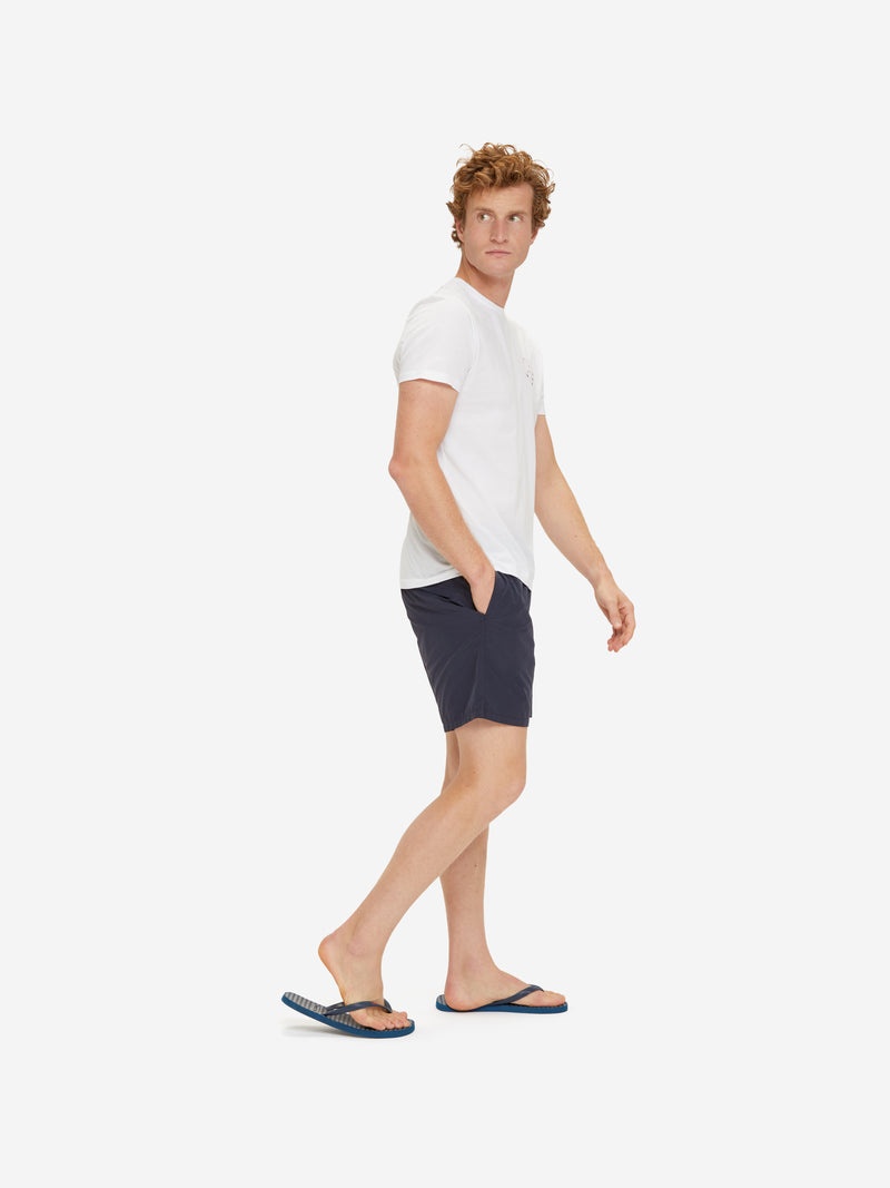Men's T-Shirt Ripley 8 Pima Cotton Navy - 5