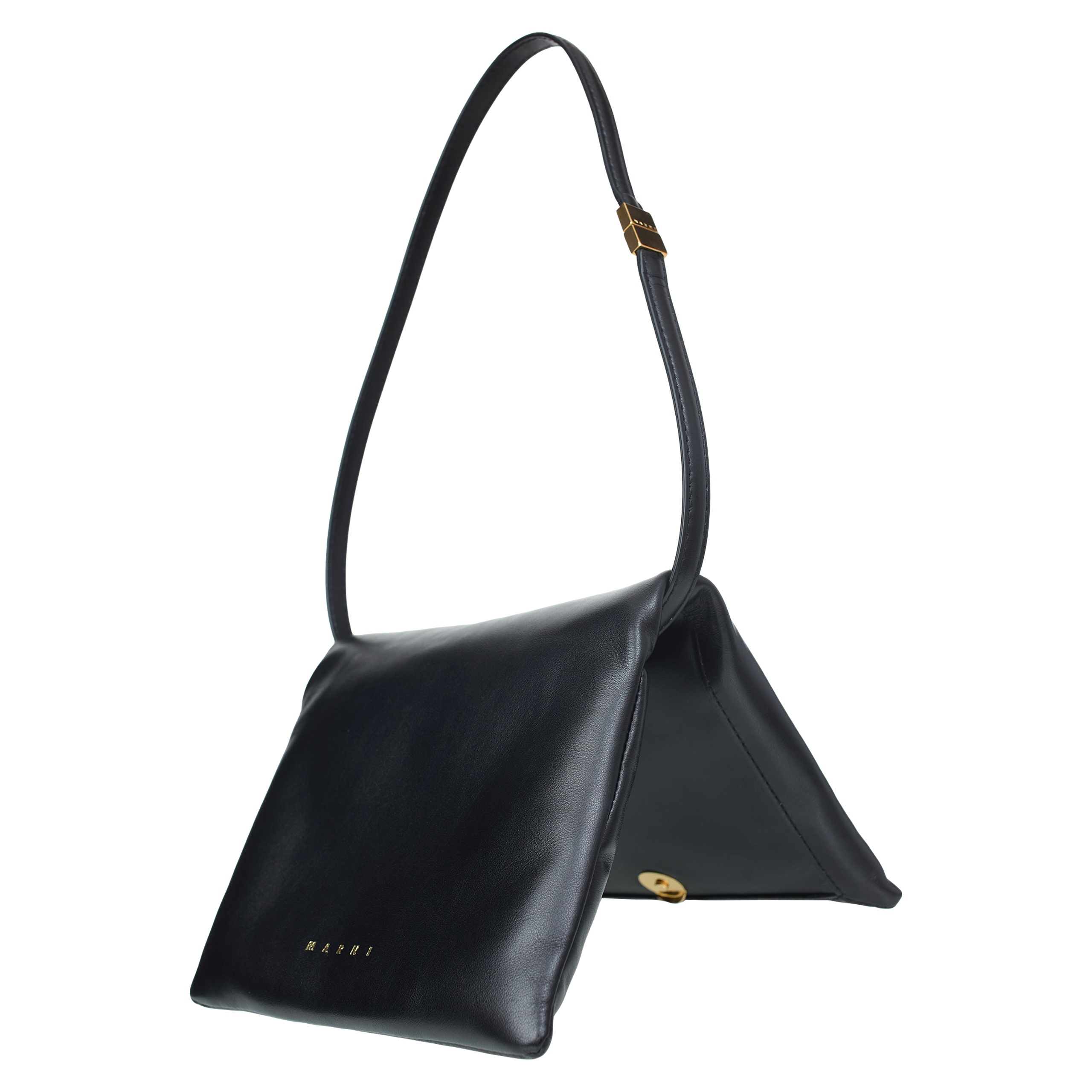 LEATHER LOGO BAG - 4