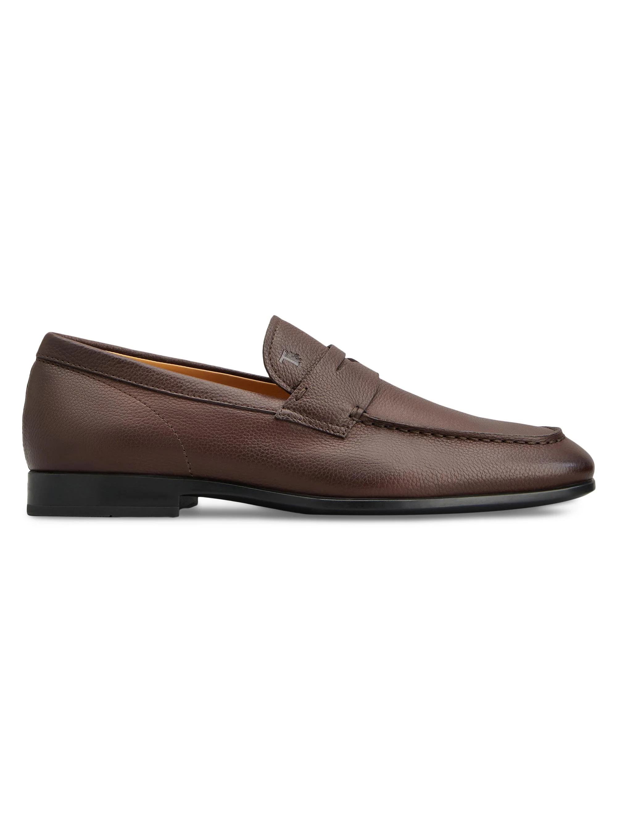 Men's Logo-Detailed Leather Loafers - Castagna - 1