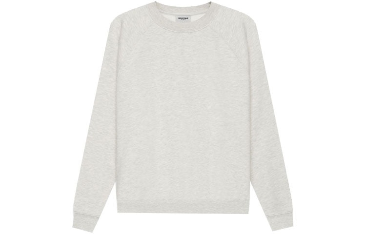Fear of God Essentials SS21 Pullover Crewneck Light Heather Oatmeal FOG-SS21-594 - 2