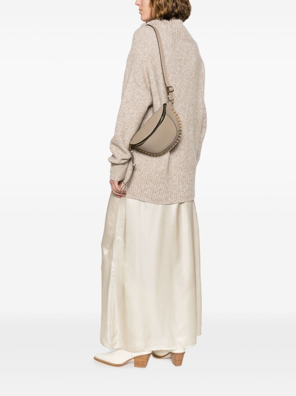 Skano stud-embellished shoulder bag - 2