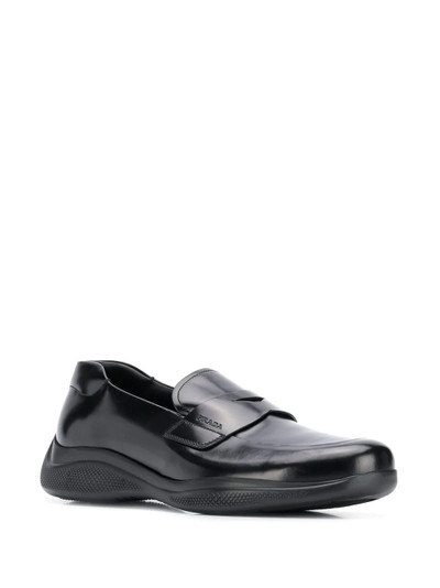 Prada classic loafer outlook