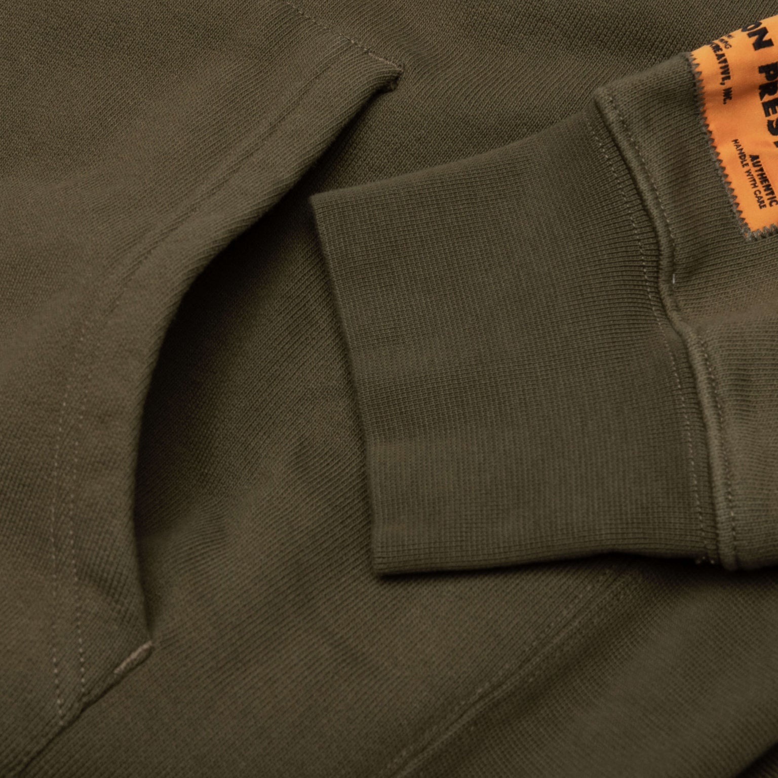 PRESTON RACING HOODIE - DARK OLIVE - 3