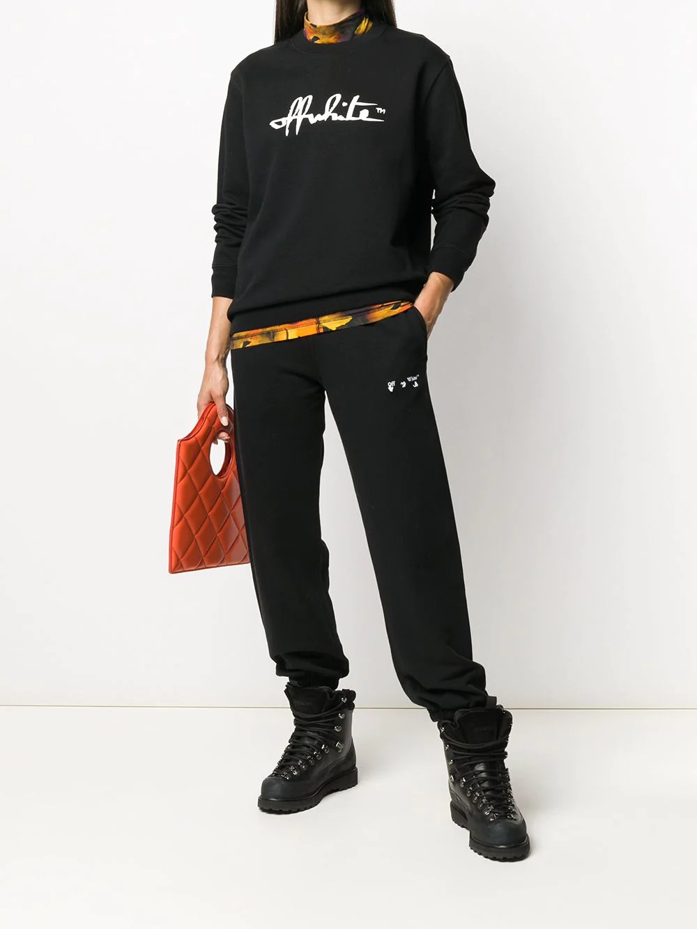 script logo sweatshirt - 2