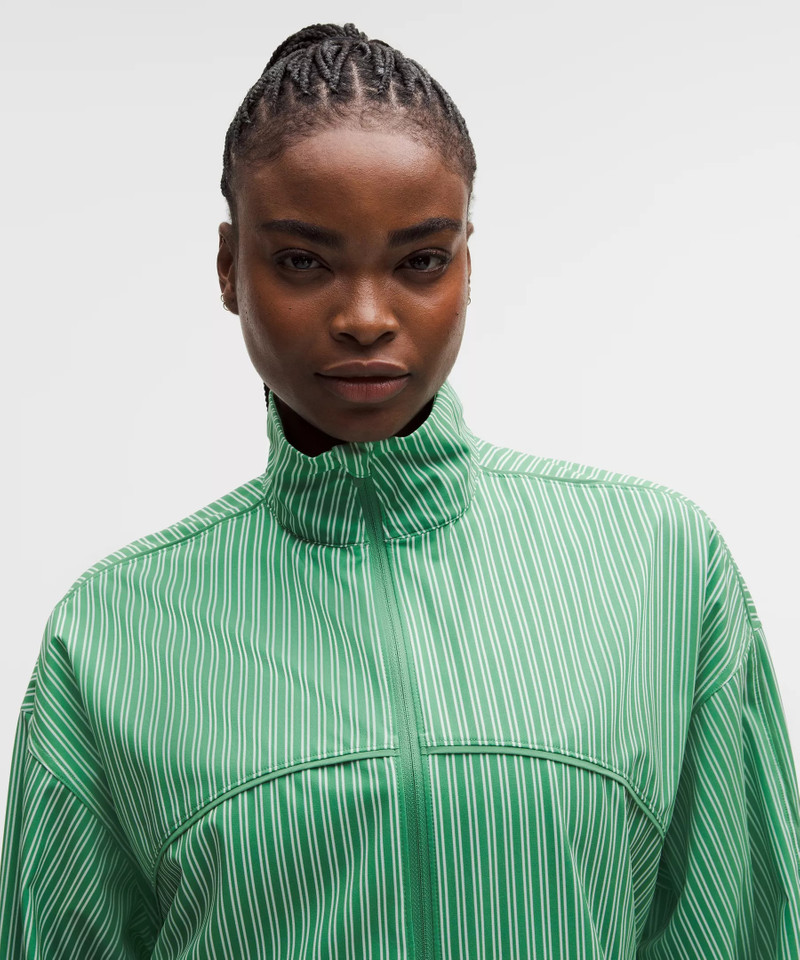 UV-Protective Oversized Tennis Jacket 4