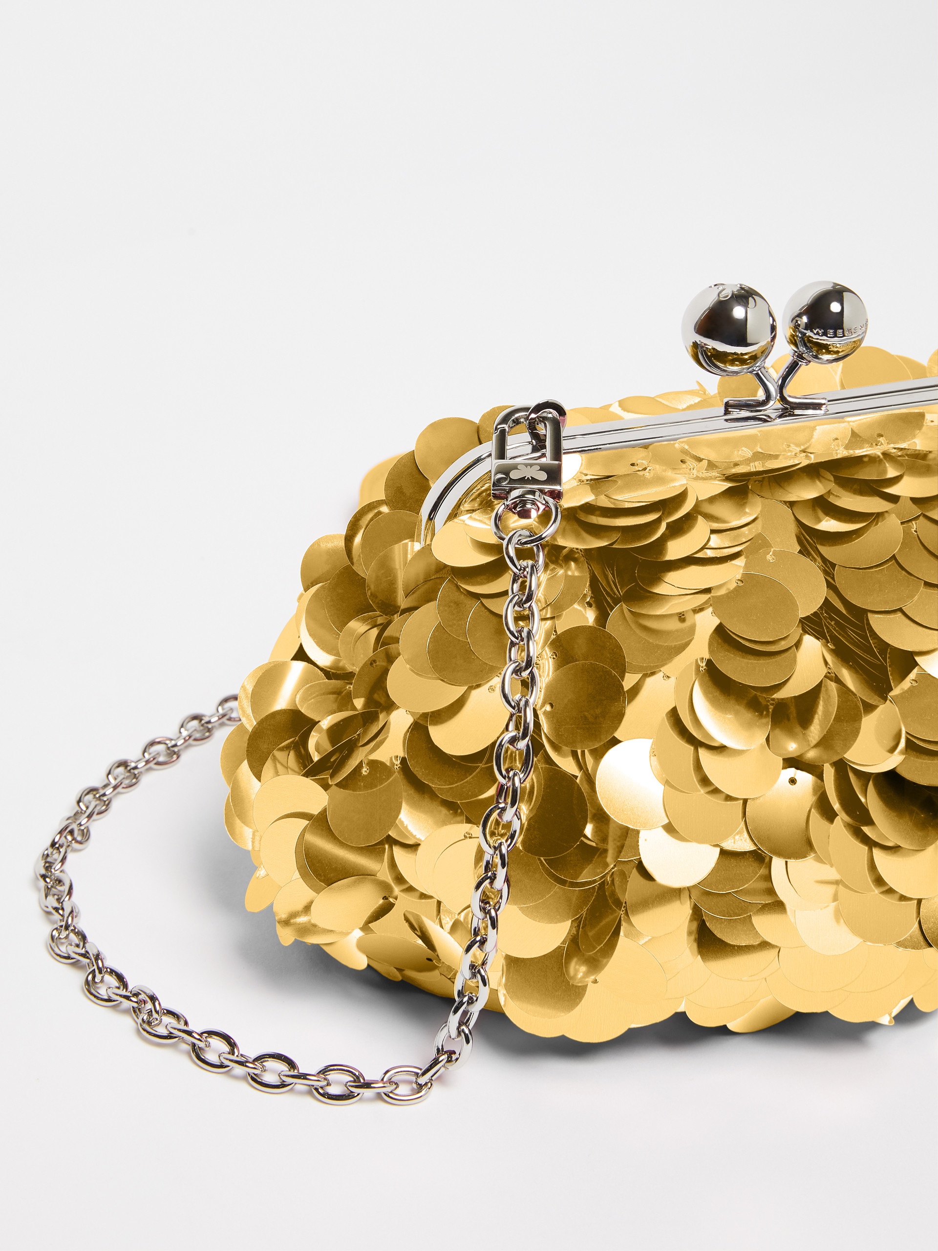 RECITAL Small sequinned Pasticcino Bag - 4