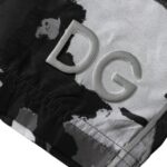 Dolce & Gabbana Multicolor Camouflage DG Logo Beachwear Shorts Swimwear - 4