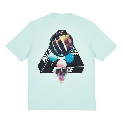 PALACE Sans Ferg T-Shirt Duck Egg Blue Glasses Back Logo Short Sleeve Unisex P18SS061 - 2