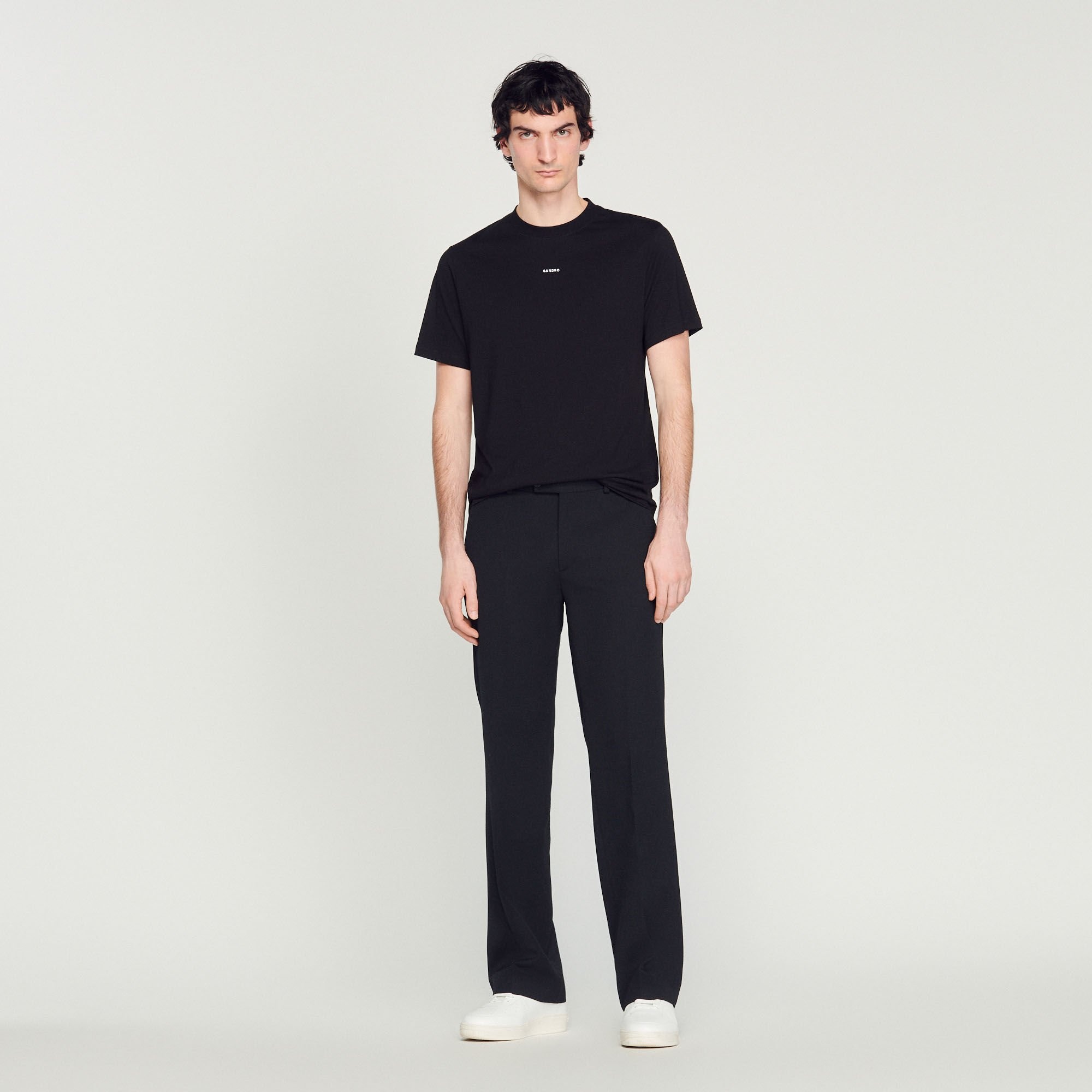 SANDRO EMBROIDERED T-SHIRT - 2