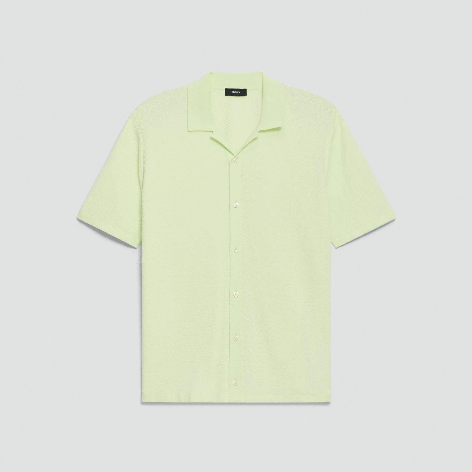 Short-Sleeve Button-Up Shirt in Light Bilen - 1