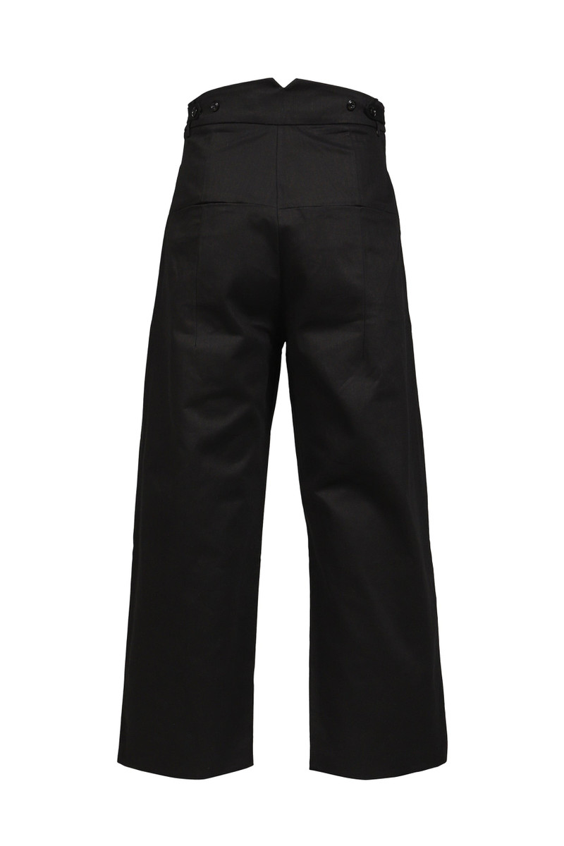 NO/FAITH STUDIOS NFS BALLOON SUIT PANTS BLACK / BLK outlook