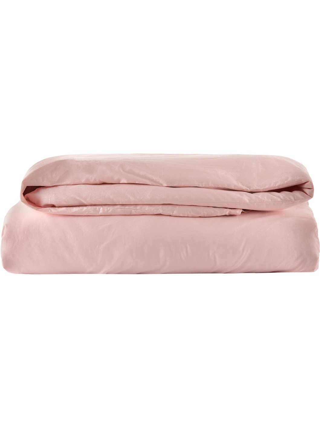 Pink Sateen Duvet Cover, Queen - 2