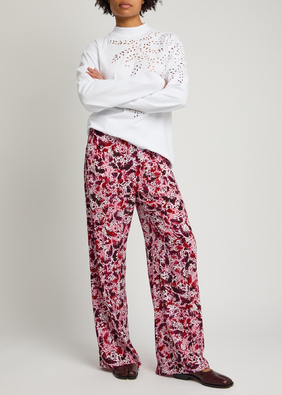 Dries Van Noten Puvis Printed Wide-leg Trousers - 4