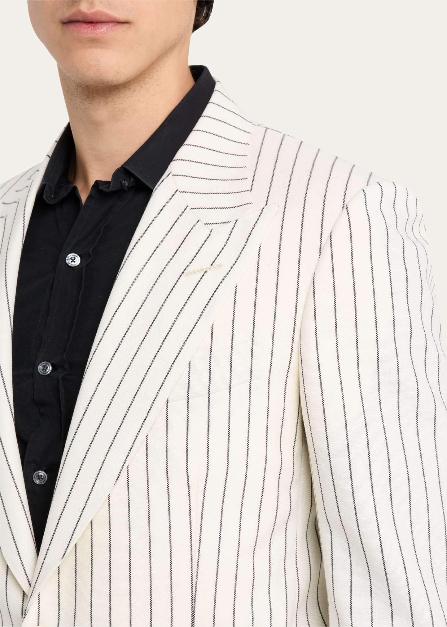 Men's Shelton Pinstripe Sport Coat - 7