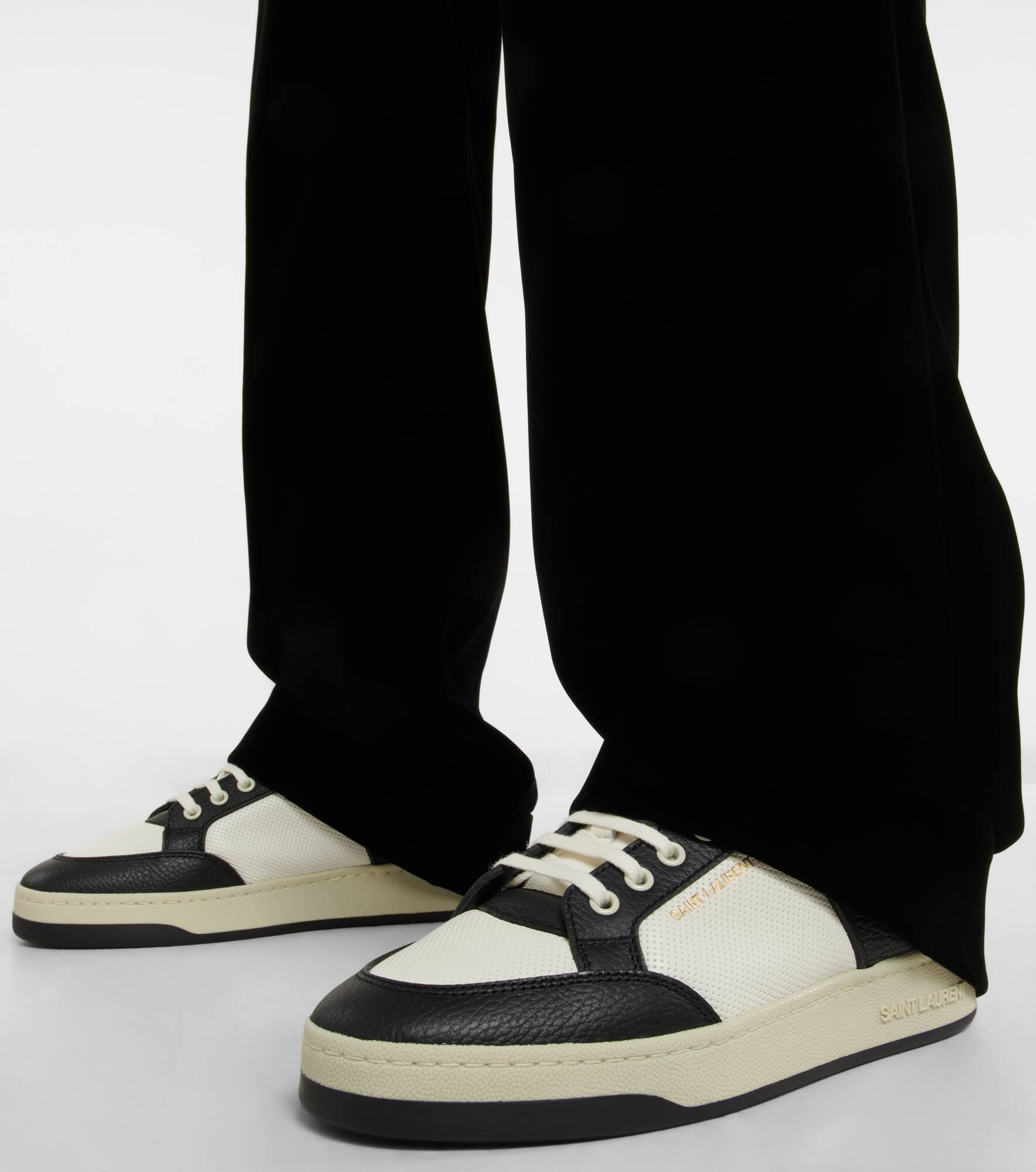 SL/61 leather sneakers - 4