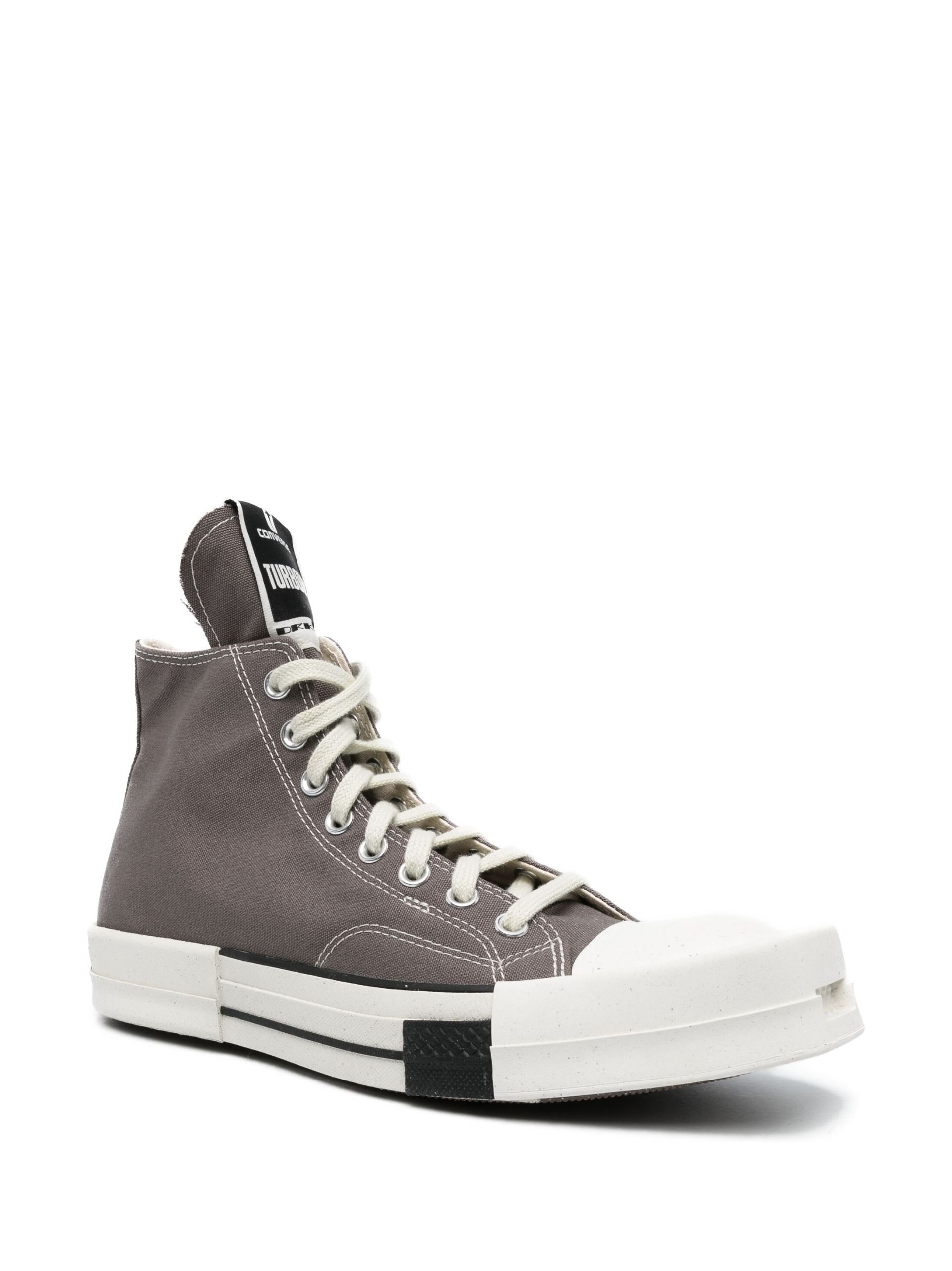 X Converse Grey Turbodrk Chuck 70 Sneakers - 2