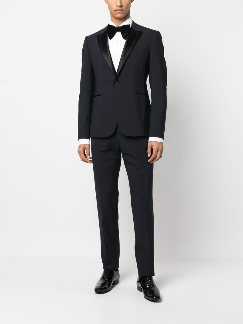 EMPORIO ARMANI single-breasted suit outlook