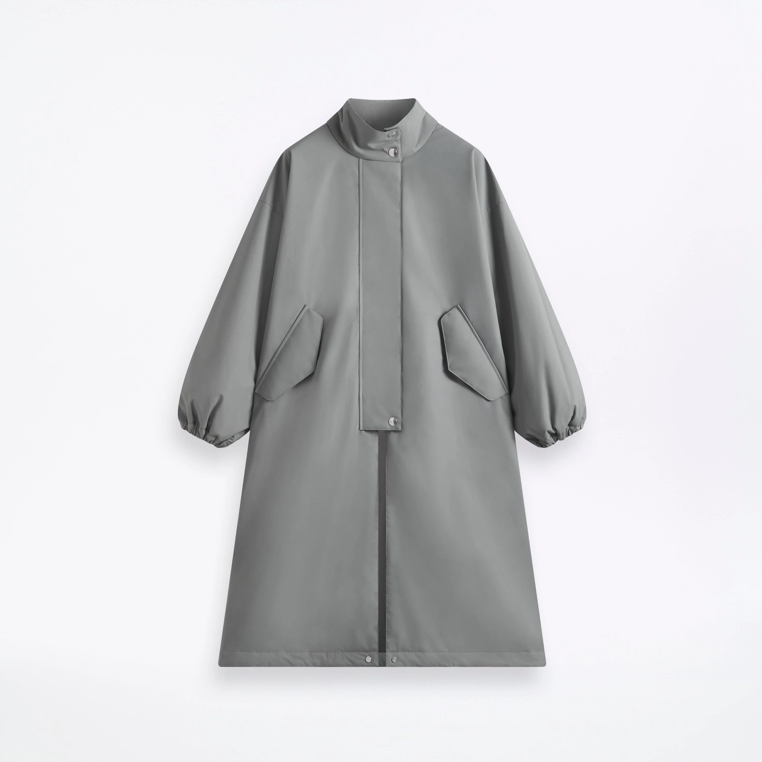 Raintec Skye Thindown Stand Collar Coat - 1