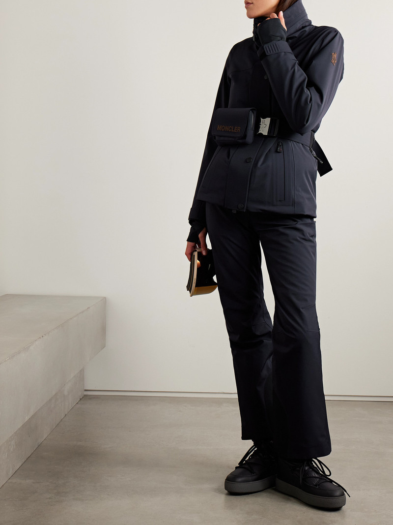 Moncler Grenoble Hainets Belted Stretch-twill Ski Jacket outlook