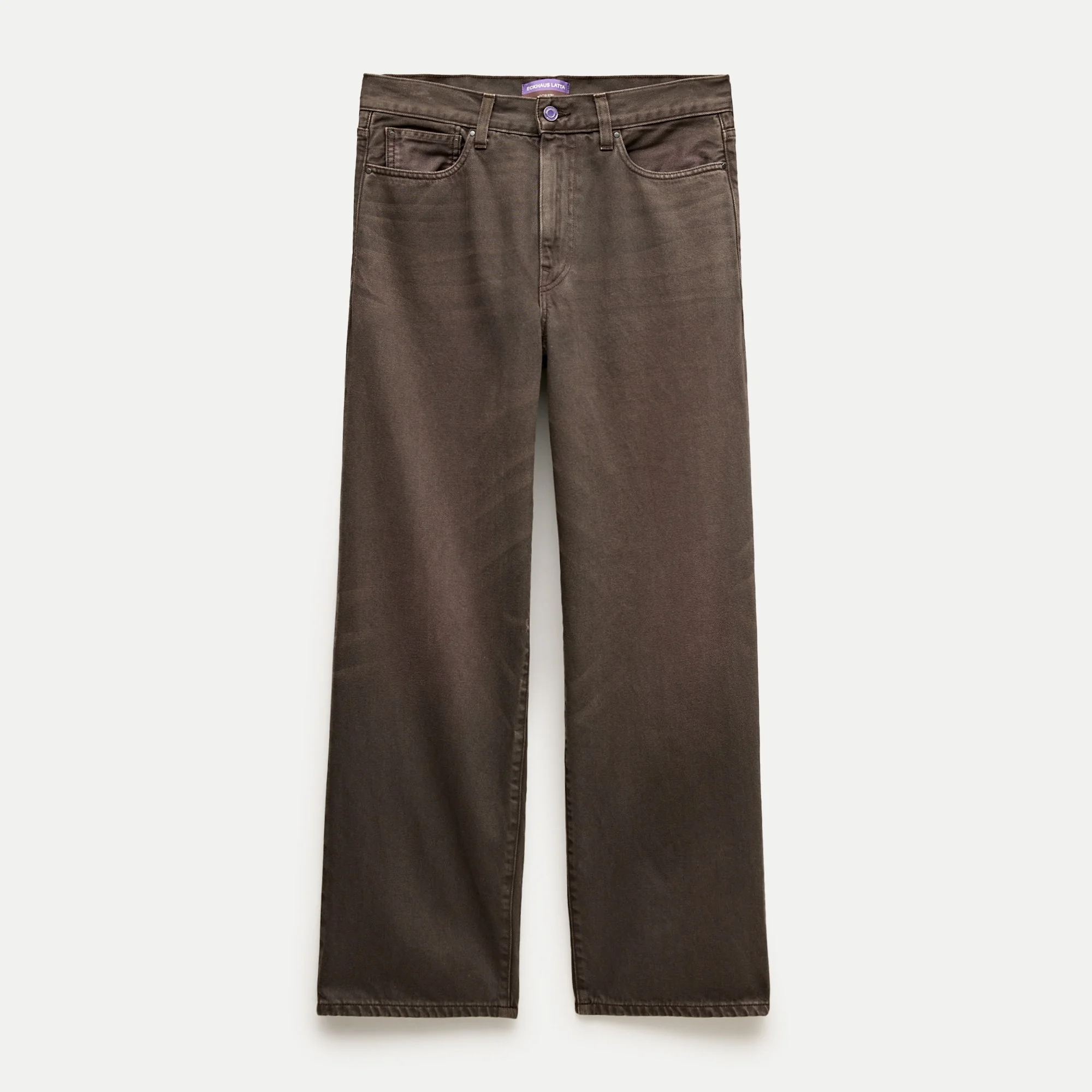 Eckhaus Latta x J.Crew high-rise relaxed jean - 1