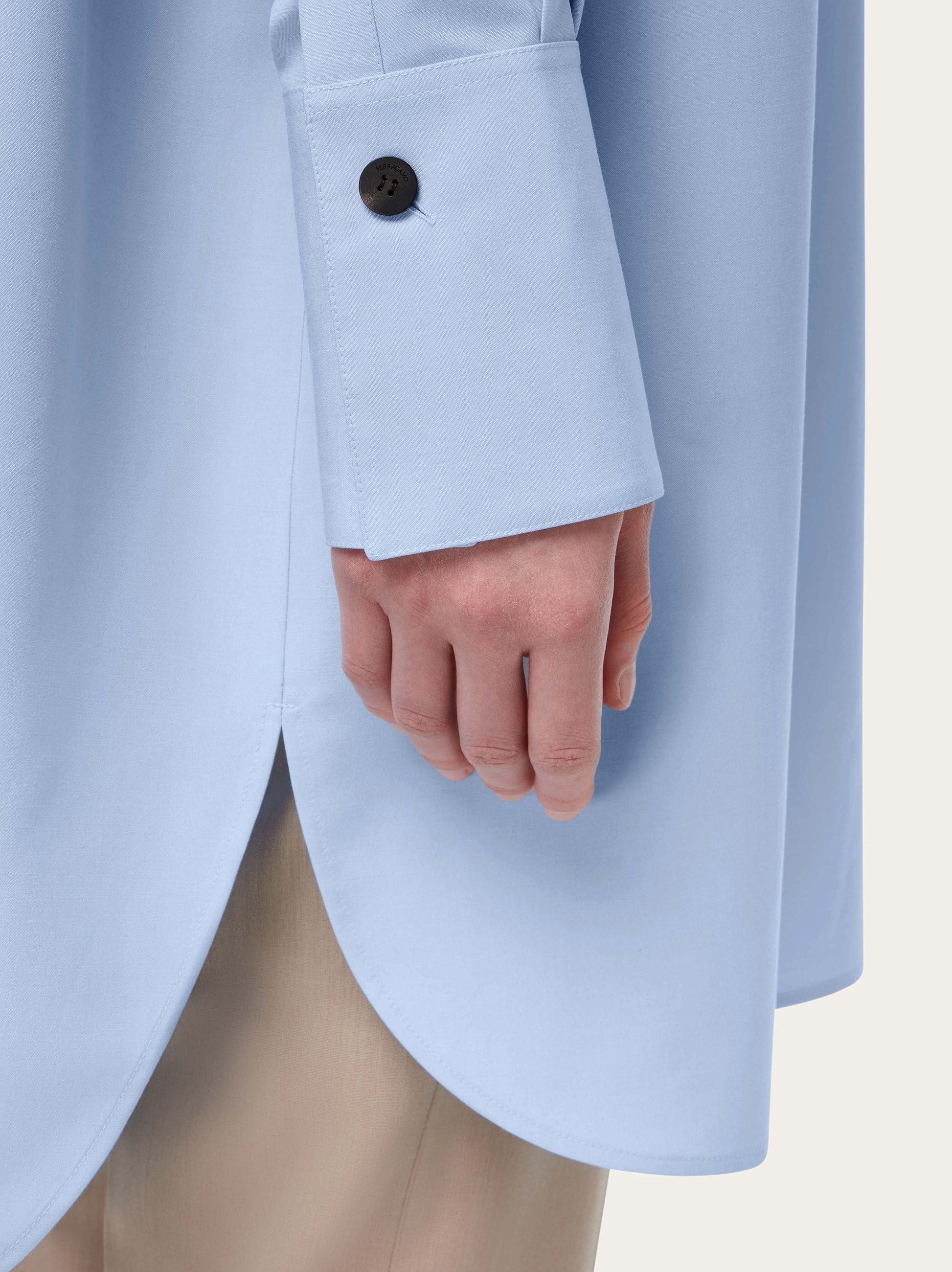 Kaftan with frog button collar - 5