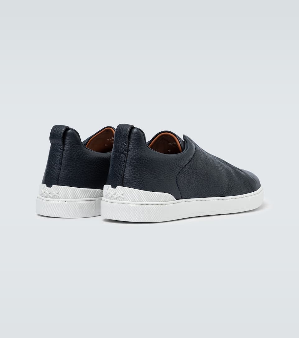 Triple Stitch leather sneakers - 6