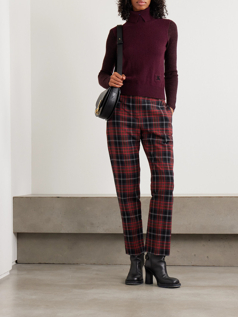 Burberry Checked Woven Skinnys Pants outlook